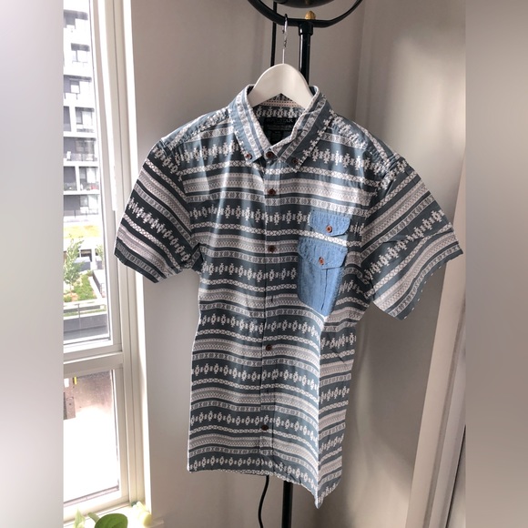 Short sleeve button-up. - Picture 1 of 5